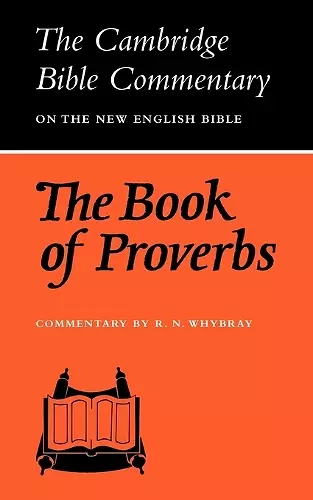 The Book of Proverbs cover