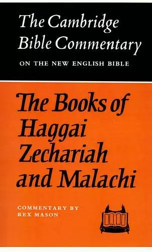The Books of Haggai, Zechariah and Malachi cover