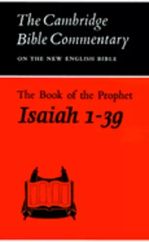 The Book of the Prophet Isaiah, 1-39 cover