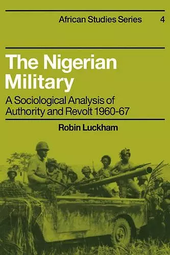 The Nigerian Military cover