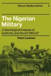 The Nigerian Military cover