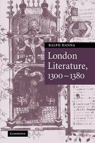 London Literature, 1300–1380 cover