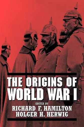 The Origins of World War I cover