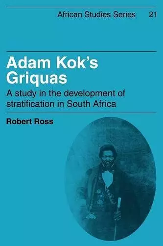 Adam Kok's Griquas cover