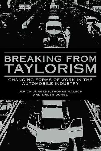 Breaking from Taylorism cover