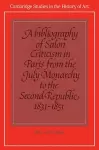 A Bibliography of Salon Criticism in Paris from the July Monarchy to the Second Republic, 1831–1851: Volume 2 cover