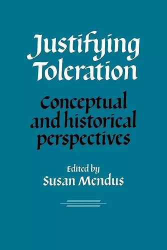 Justifying Toleration cover