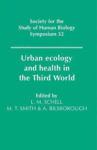 Urban Ecology and Health in the Third World cover