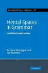 Mental Spaces in Grammar cover