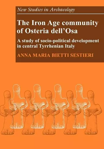 The Iron Age Community of Osteria dell'Osa cover