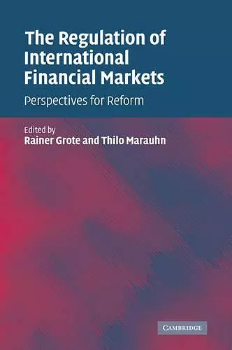 The Regulation of International Financial Markets cover