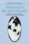 Antarctica: The Next Decade cover