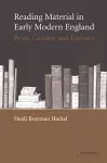 Reading Material in Early Modern England cover