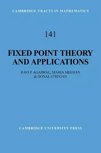 Fixed Point Theory and Applications cover