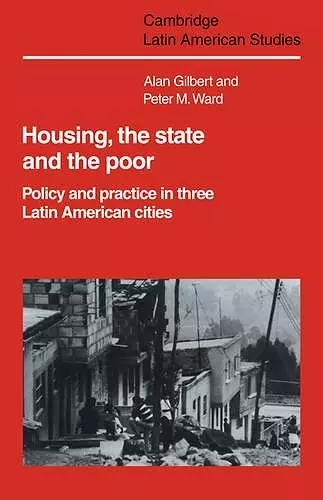 Housing, the State and the Poor cover