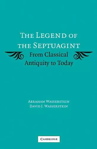 The Legend of the Septuagint cover