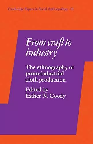 From Craft to Industry cover