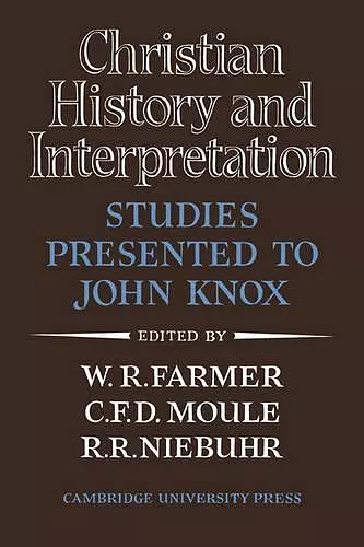 Christian History and Interpretation cover