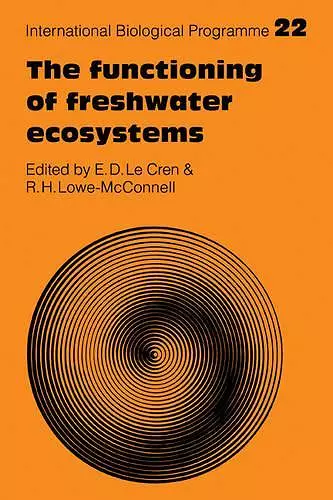 The Functioning of Freshwater Ecosystems cover