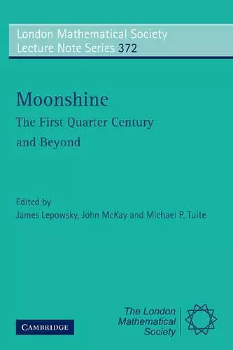 Moonshine - The First Quarter Century and Beyond cover