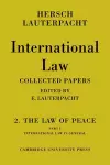 International Law: Volume 2, The Law of Peace, Part 1, International Law in General cover