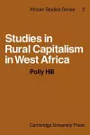 Studies in Rural Capitalism in West Africa cover