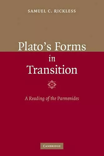 Plato's Forms in Transition cover