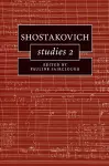 Shostakovich Studies 2 cover