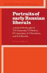 Portraits of Early Russian Liberals cover