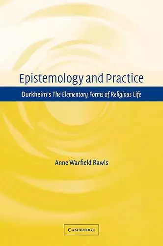 Epistemology and Practice cover