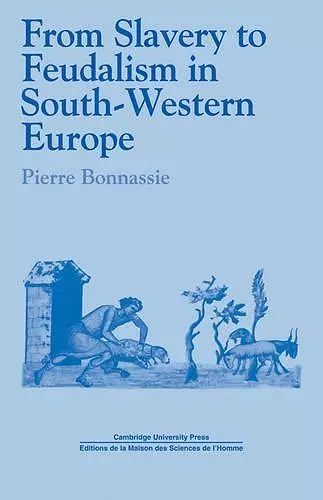 From Slavery to Feudalism in South-Western Europe cover