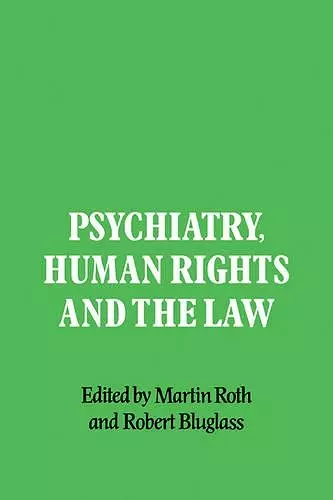 Psychiatry, Human Rights and the Law cover