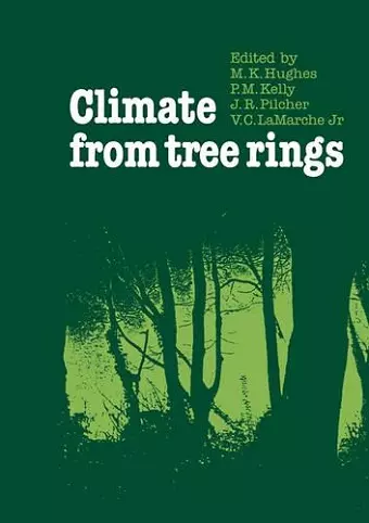 Climate from Tree Rings cover