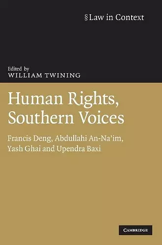 Human Rights, Southern Voices cover