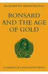 Ronsard and the Age of Gold cover