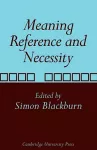 Meaning, Reference and Necessity cover