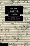 Elliott Carter Studies cover