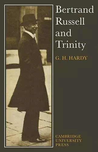 Bertrand Russell and Trinity cover