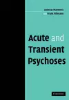 Acute and Transient Psychoses cover