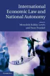 International Economic Law and National Autonomy cover