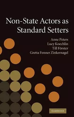 Non-State Actors as Standard Setters cover