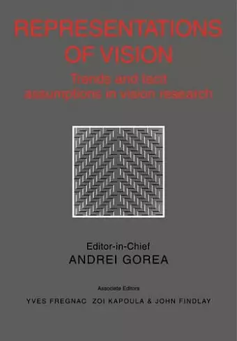 Representations of Vision cover