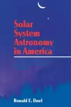 Solar System Astronomy in America cover