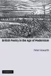 British Poetry in the Age of Modernism cover