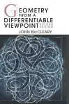 Geometry from a Differentiable Viewpoint cover