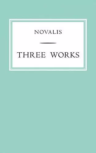 Three Works cover