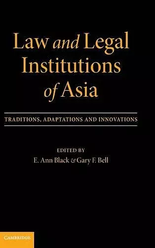 Law and Legal Institutions of Asia cover