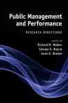 Public Management and Performance cover