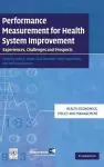 Performance Measurement for Health System Improvement cover