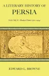 A Literary History of Persia cover